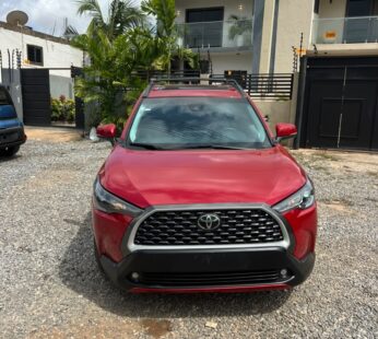 TOYOTA COROLLA CROSS 2022 RED