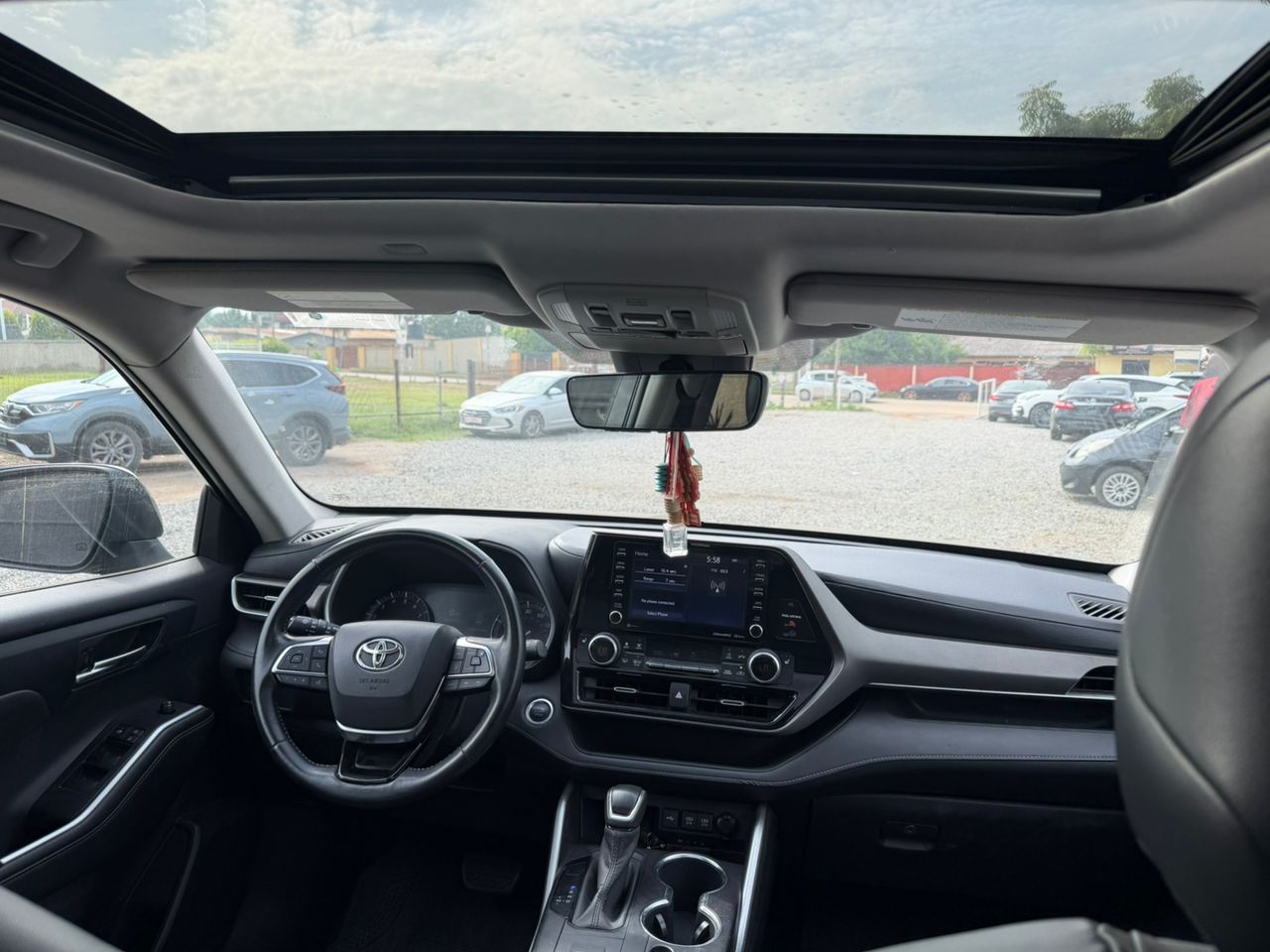 TOYOTA HIGHLANDER LIMITED FULLY LOADED 2020 BLACK - Image 3