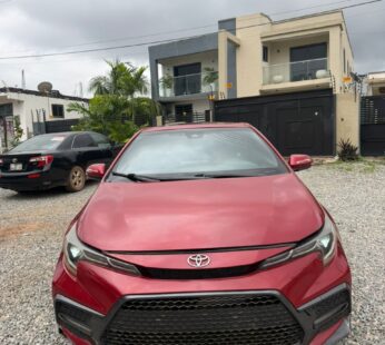 TOYOTA COROLLA FULLY LOADED 2020 RED