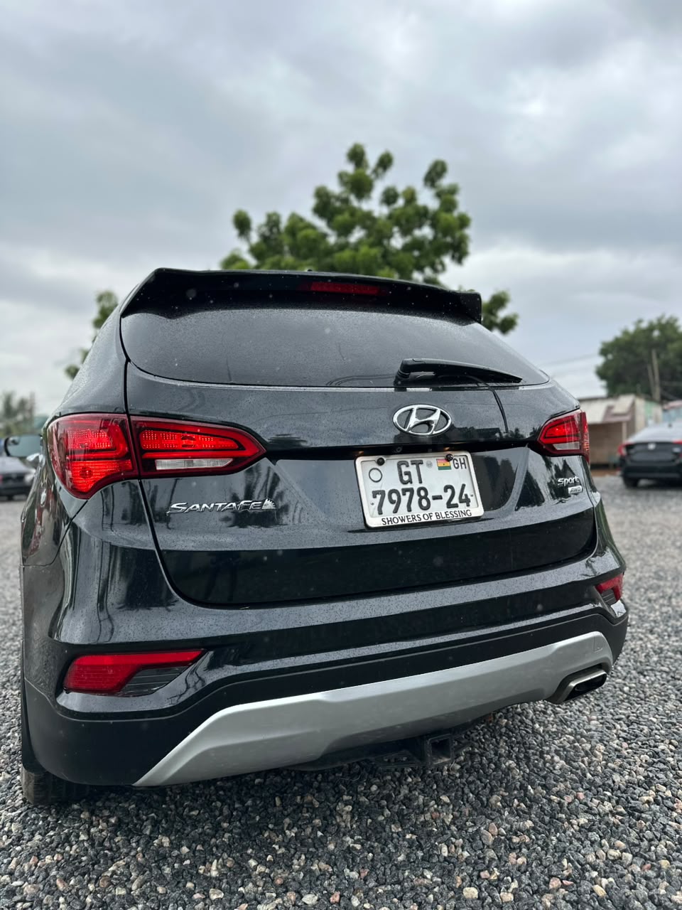 HYUNDAI SANTAFE 2017 BLACK - Image 8