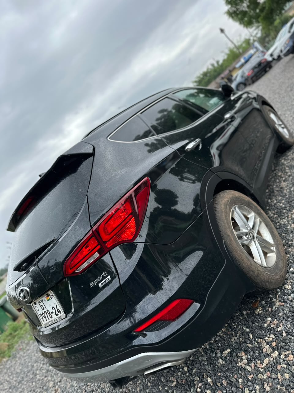 HYUNDAI SANTAFE 2017 BLACK - Image 6