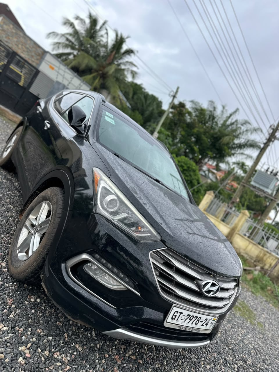 HYUNDAI SANTAFE 2017 BLACK - Image 12
