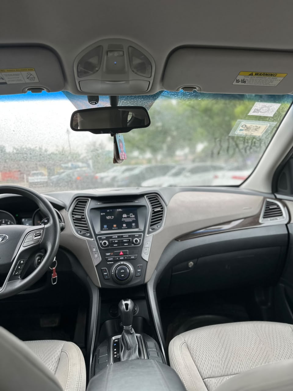 HYUNDAI SANTAFE 2017 BLACK - Image 14